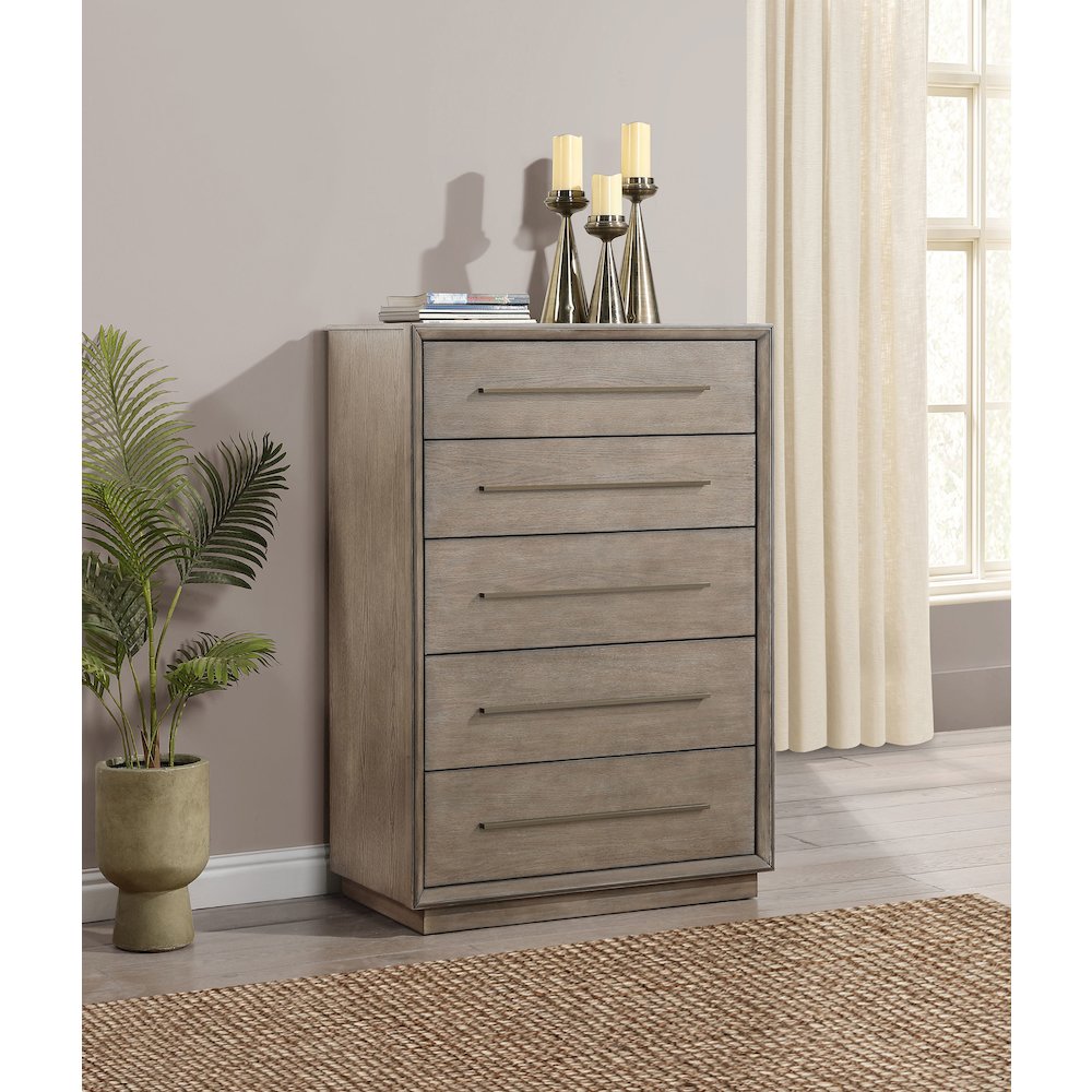 Durango 8-drawer Bedroom Chest Washed Oak