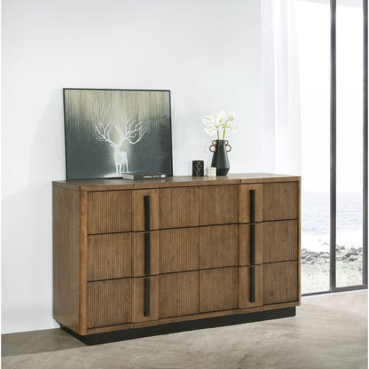 Terrace 6-drawer Dresser Cabinet Ash Brown