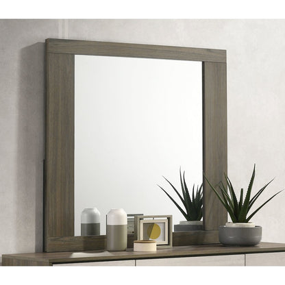 Fenwick Dresser Mirror Grey Oak