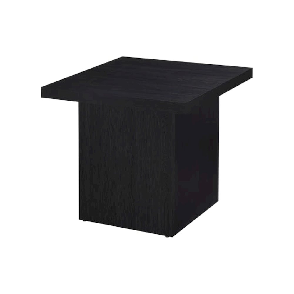 Max 3-piece Rectangular Coffee and End Table Set Black
