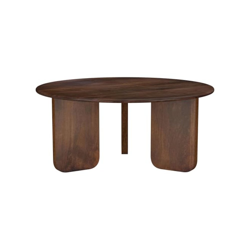 Dale 3-piece Solid Wood Coffee and End Table Set Brown
