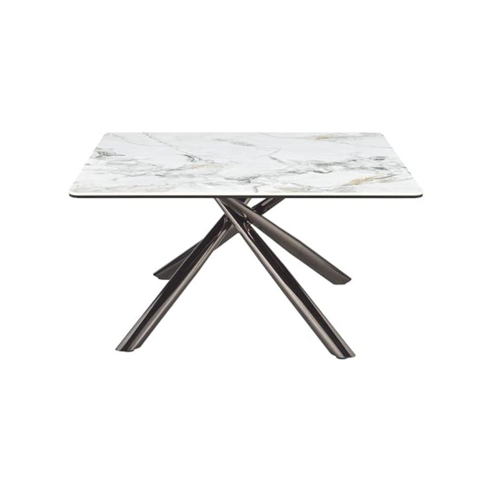 Carvell 3-piece Square Coffee and End Table Set Mirage White