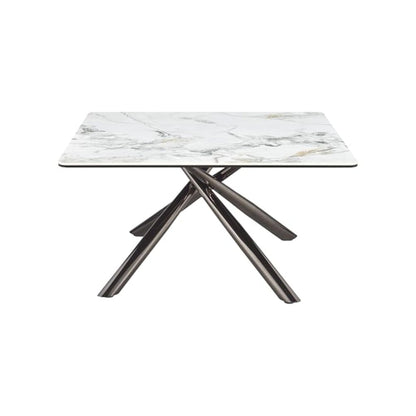 Carvell 3-piece Square Coffee and End Table Set Mirage White