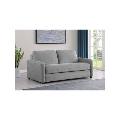 Rylie Upholstered Sofa Sleeper with Queen Mattress Grey