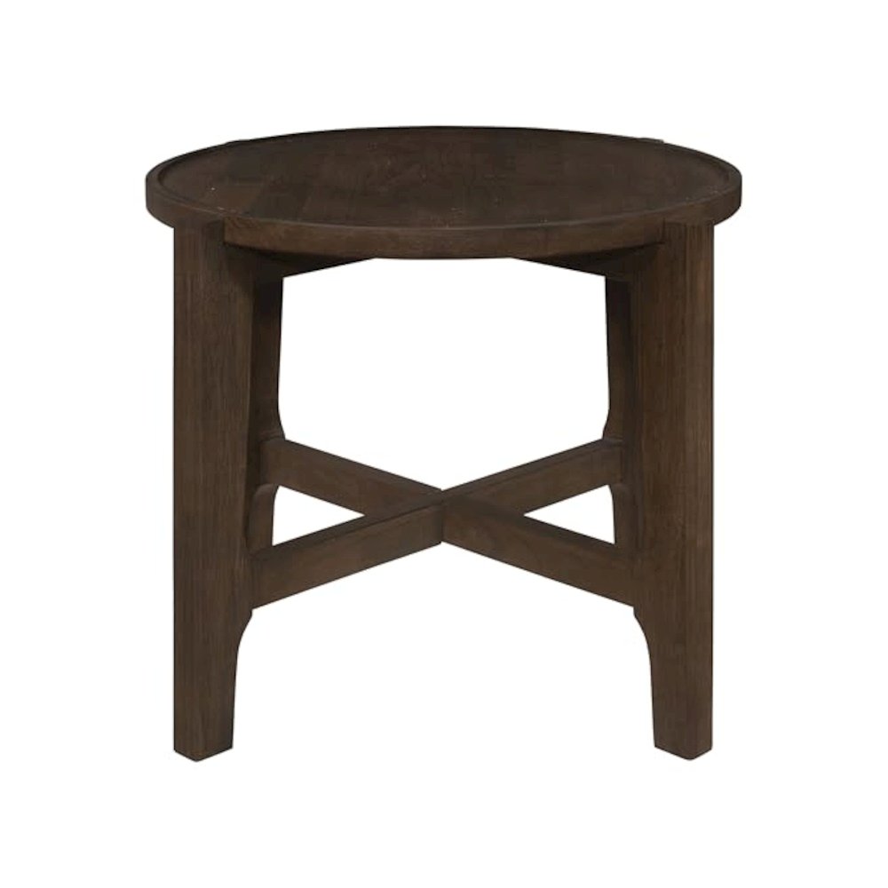 Cota 3-piece Solid Wood Coffee and End Table Set Dark Brown