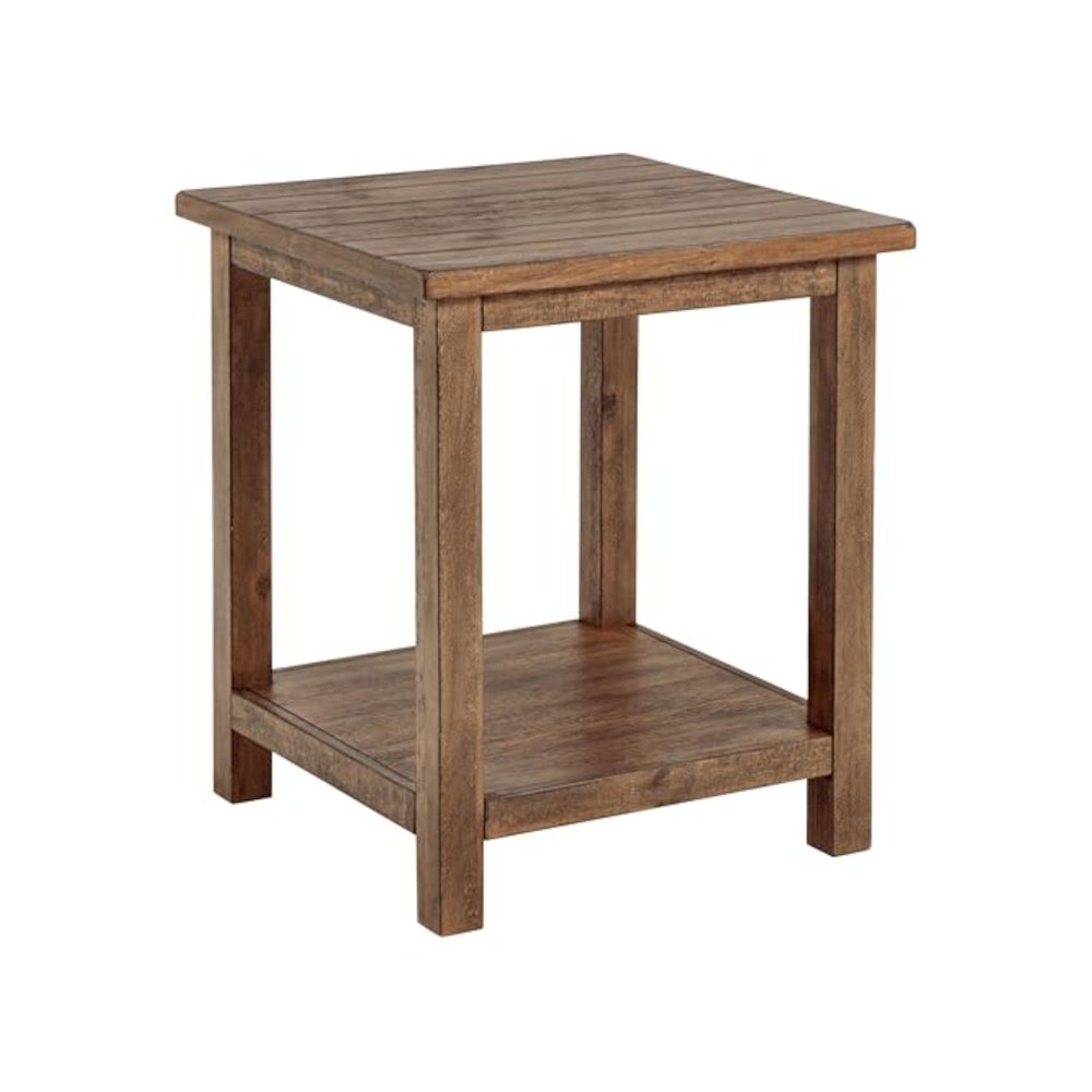 Payne 3-piece Coffee and End Table Set Distressed Brown