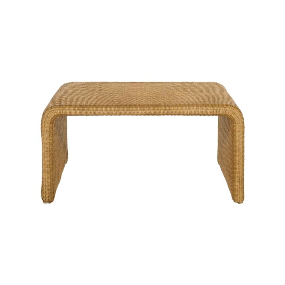Juanita 3-piece Rattan Coffee and End Table Set Natural