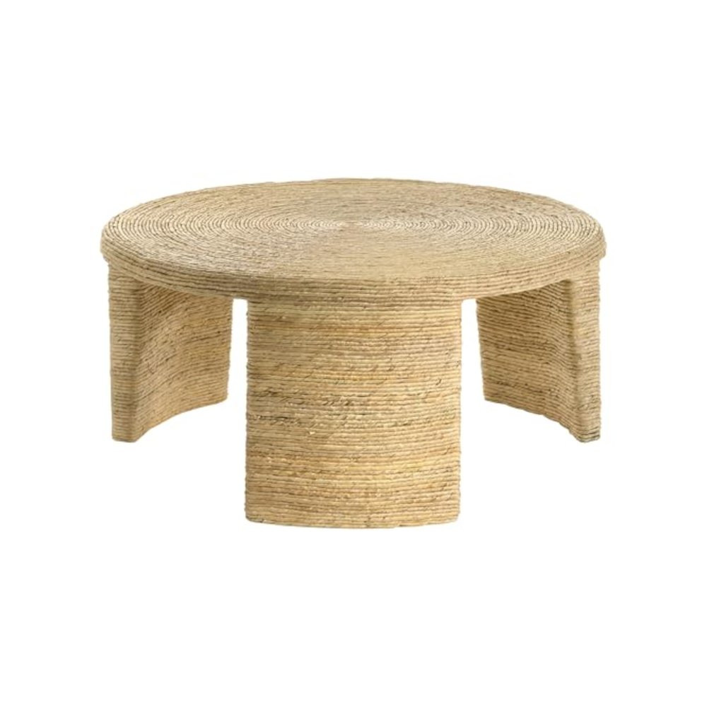 Artina 3-piece Rattan Coffee and End Table Set Natural