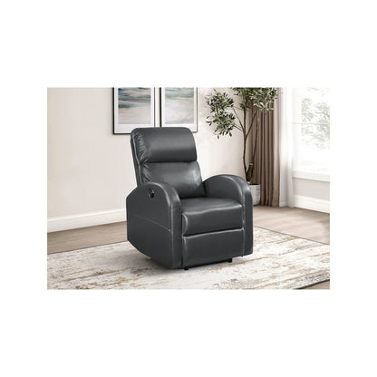Grant Upholstered Power Recliner Chair Grey