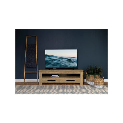 Elkton 2-drawer Engineered Wood 59" TV Stand Mango