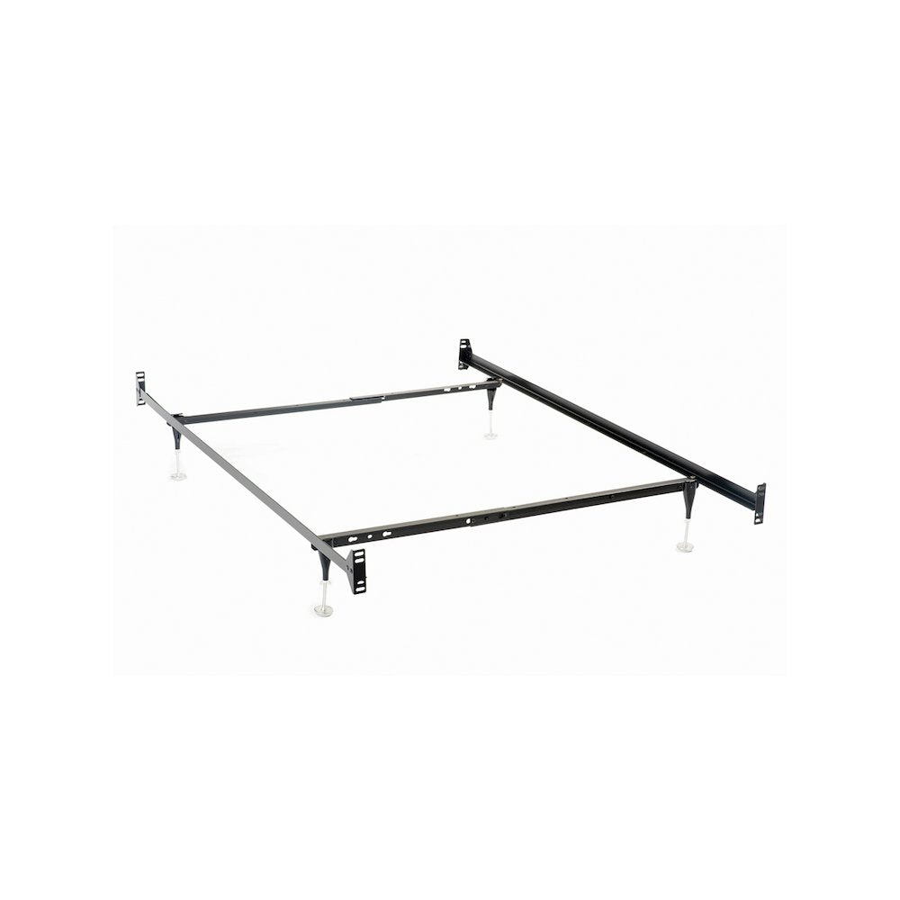 Esme Twin or Full Bed Frame Black (Headboard & Footboard)