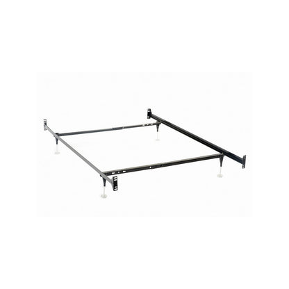 Esme Twin or Full Bed Frame Black (Headboard & Footboard)