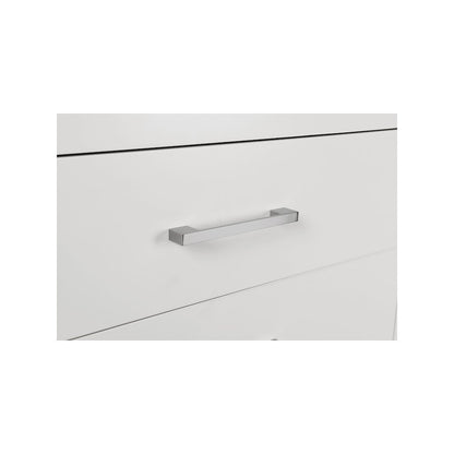 Jessica 5-drawer Bedroom Chest Cream White