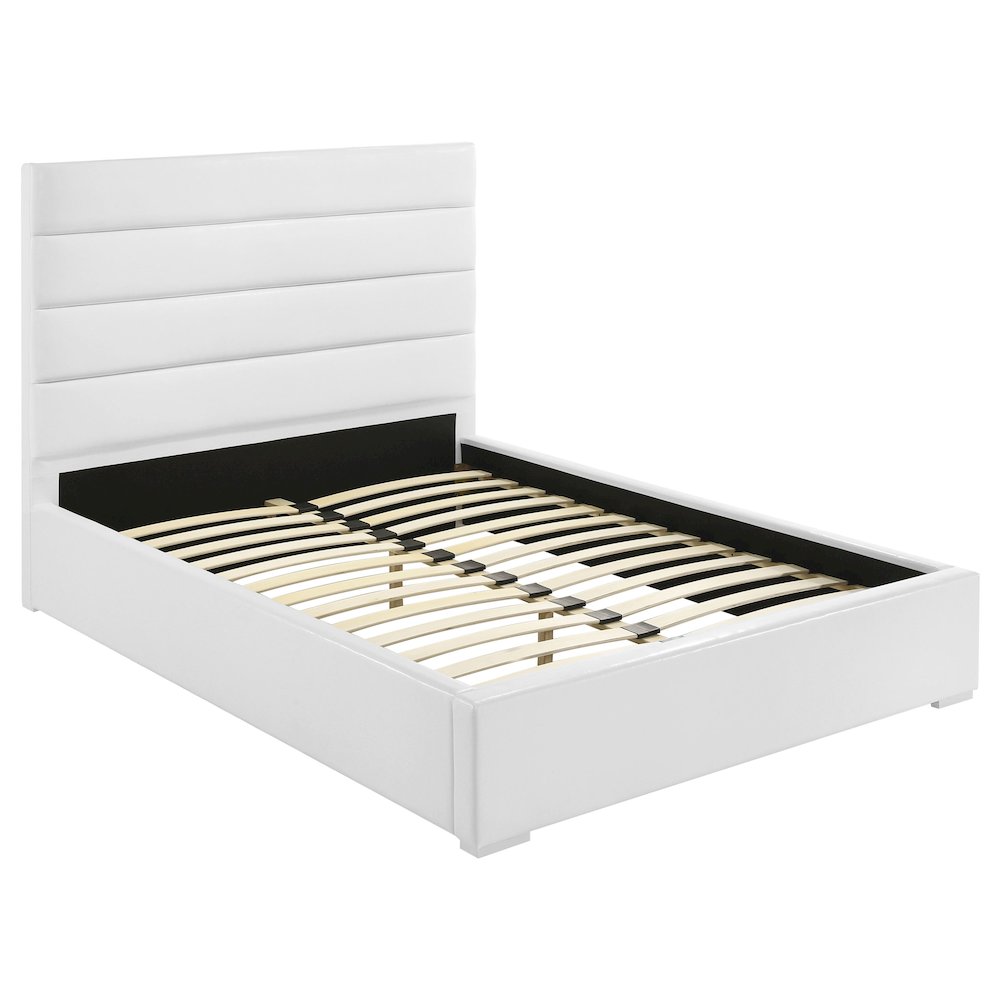 Felicity 5-piece Full Bedroom Set White High Gloss