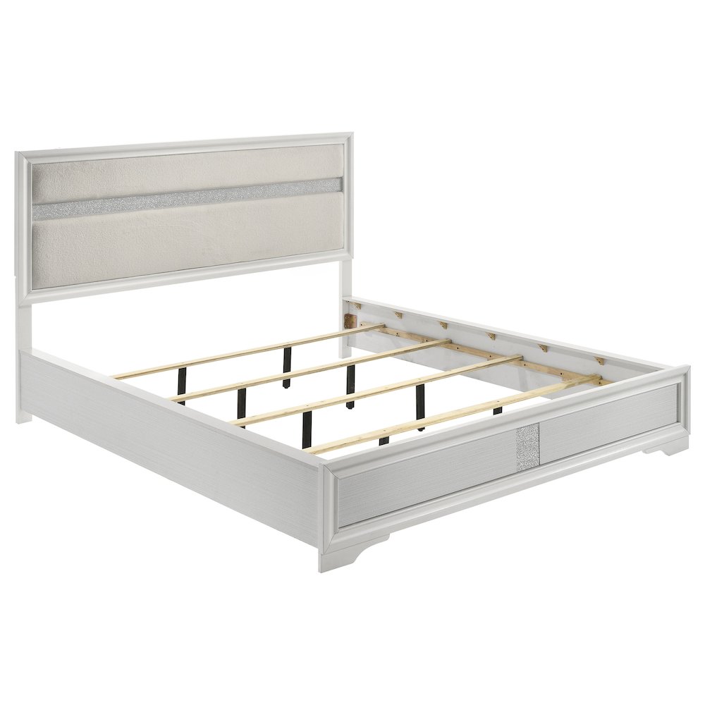 Miranda 4-piece California King Bedroom Set White