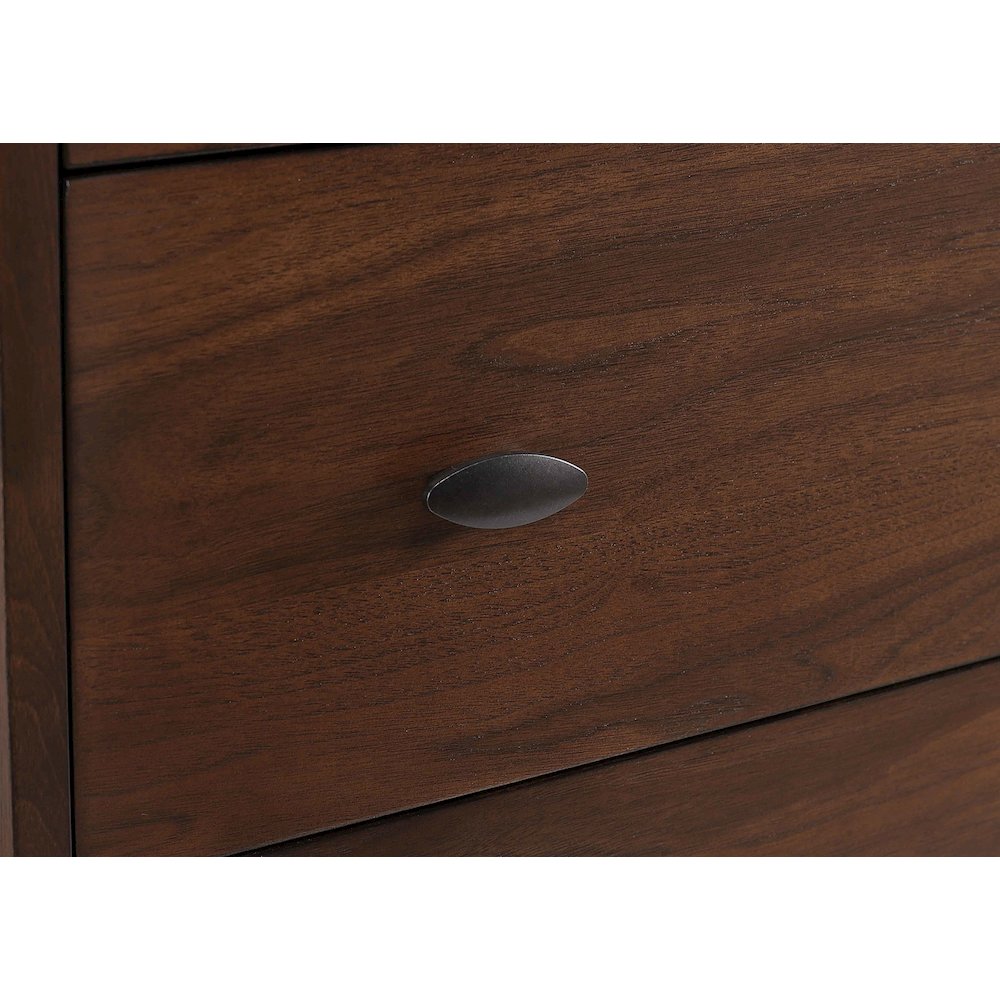 Robyn 4-piece Full Bedroom Set Dark Walnut