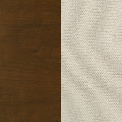 Garland 58-inch Eastern King Panel Bed Cream Brown Cherry