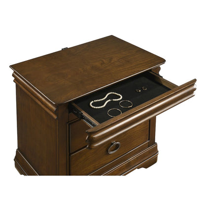 Garland 4-piece Eastern King Bedroom Set Brown Cherry