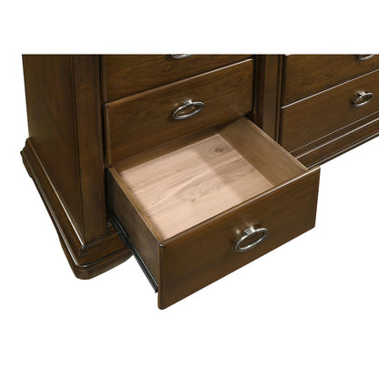 Garland 4-piece Eastern King Bedroom Set Brown Cherry