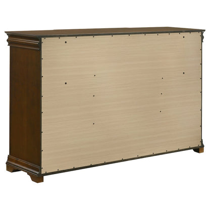 Garland 4-piece Queen Bedroom Set Brown Cherry