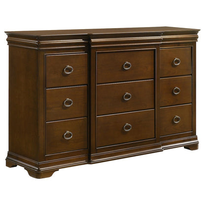 Garland 5-piece Queen Bedroom Set Brown Cherry