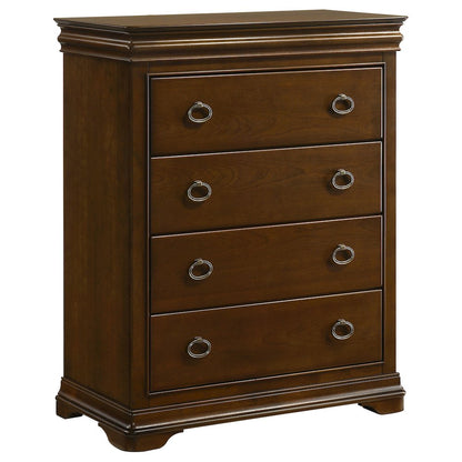 Garland 5-piece Queen Bedroom Set Brown Cherry