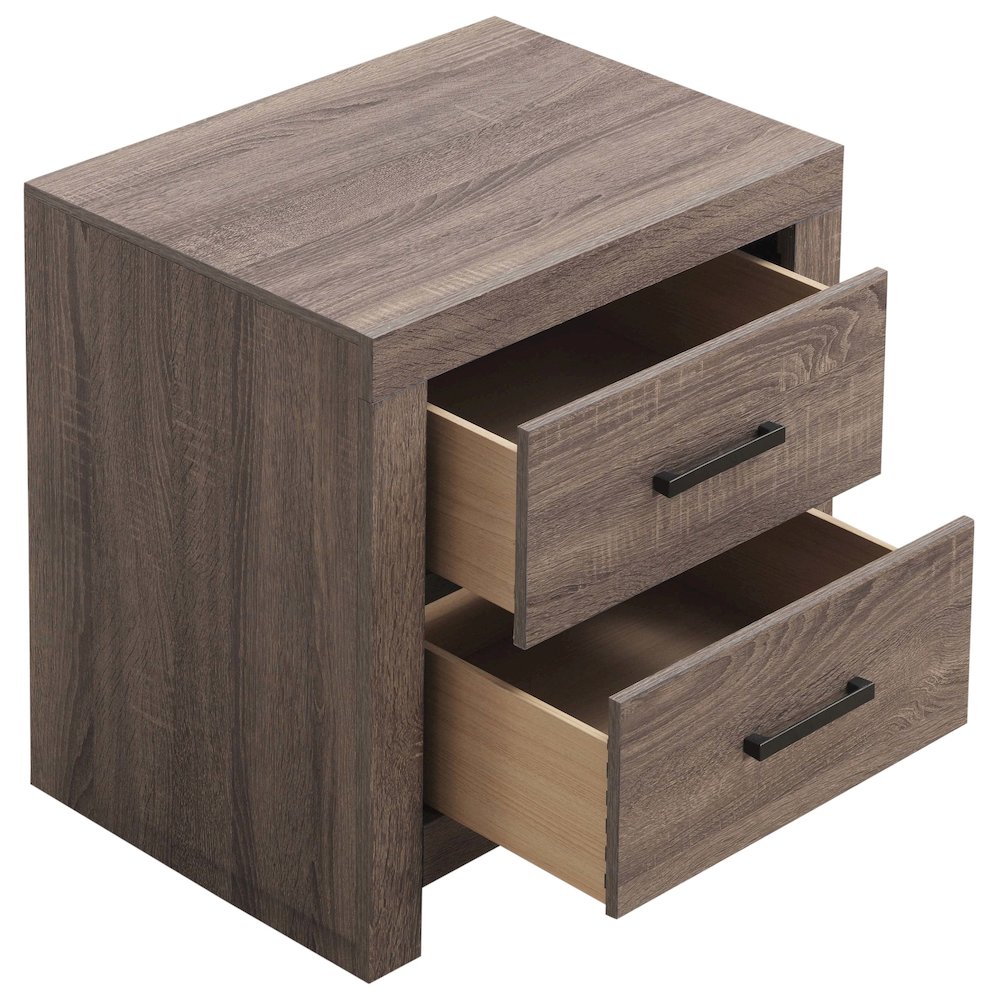 Brantford 2-drawer Nightstand Barrel Oak