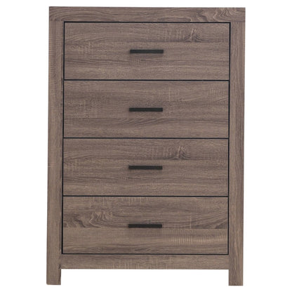 Brantford 4-drawer Bedroom Chest Barrel Oak