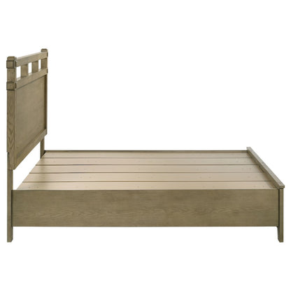 Hazlewood 59-inch Queen Panel Storage Bed Vineyard Oak