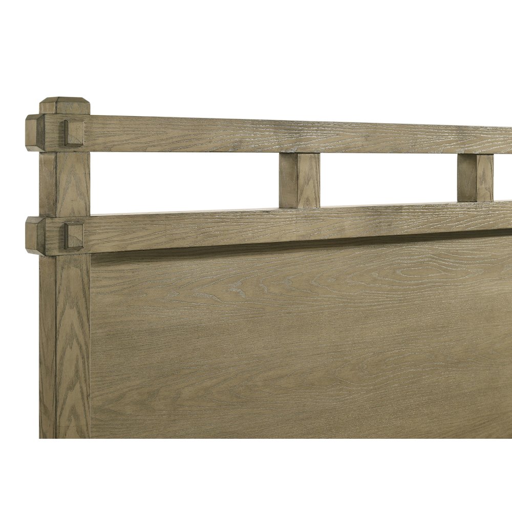Hazlewood 59-inch Queen Panel Storage Bed Vineyard Oak