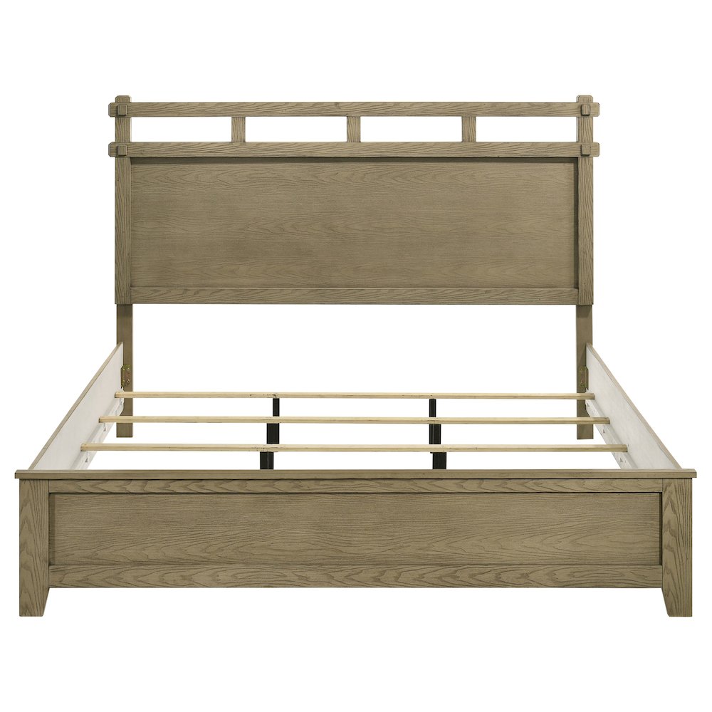 Hazlewood 59-inch Eastern King Panel Bed Vineyard Oak