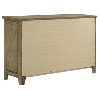 Hazlewood 4-piece Eastern King Bedroom Set Vineyard Oak