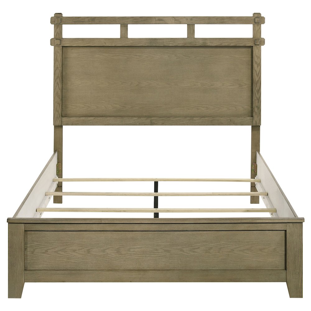 Hazlewood 59-inch Queen Panel Bed Vineyard Oak