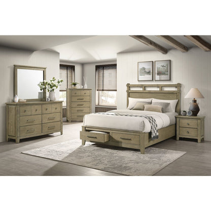 Hazlewood Dresser Mirror Vineyard Oak
