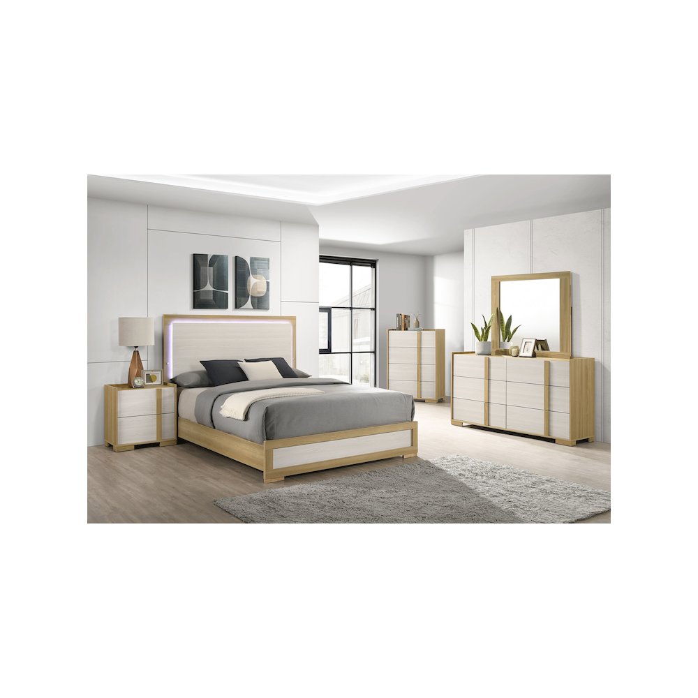 Hyland 6-drawer Dresser Natural