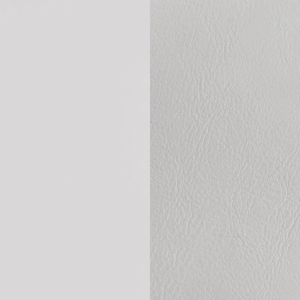 Cassia Queen LED Panel Bed White High Gloss