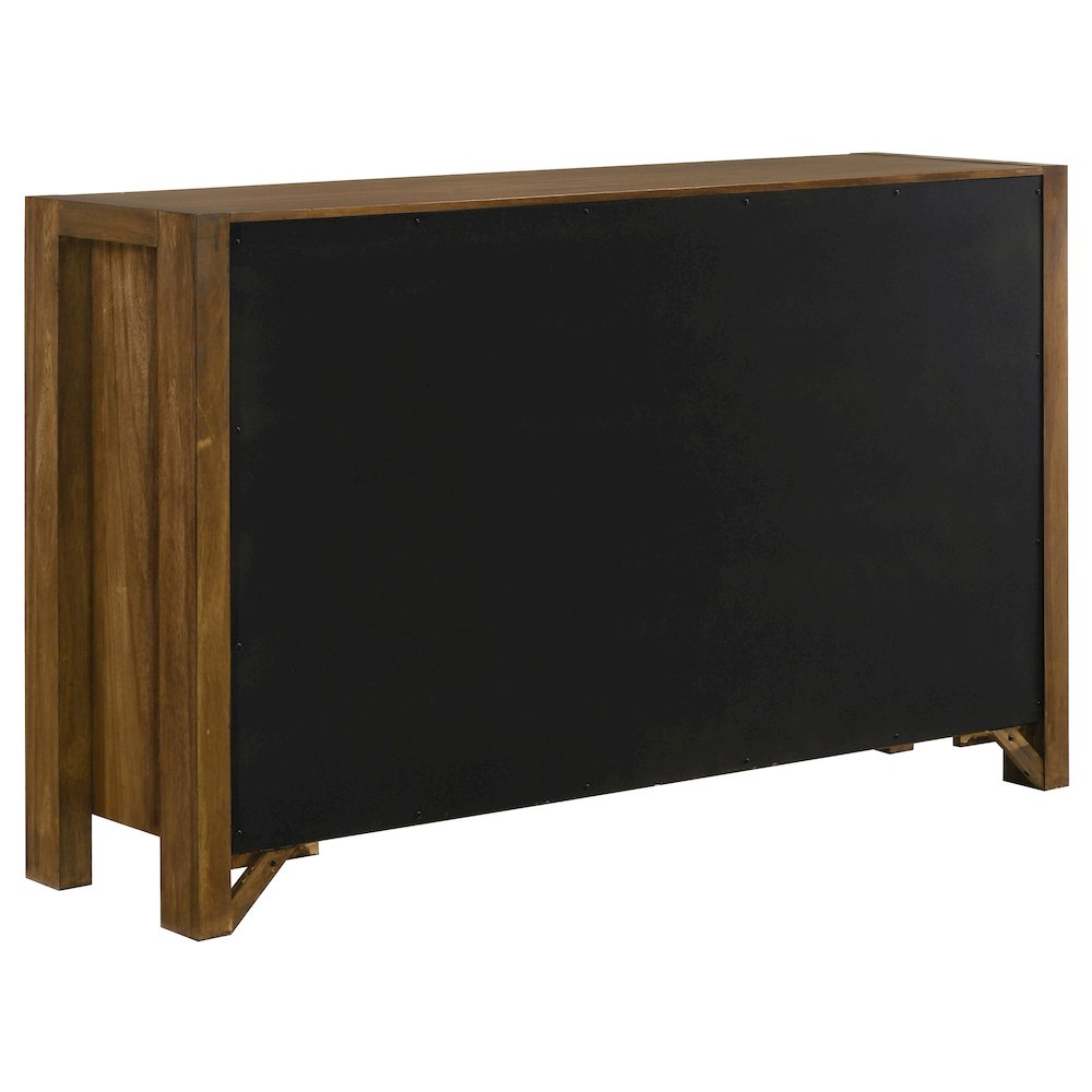 Adderley 5-piece Queen Bedroom Set Warm Brown