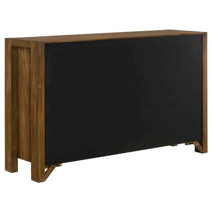 Adderley 5-piece Queen Bedroom Set Warm Brown