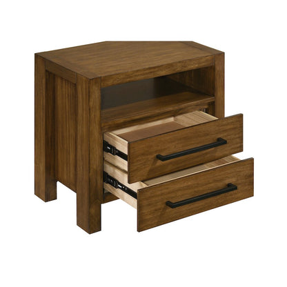 Adderley 5-piece Queen Bedroom Set Warm Brown