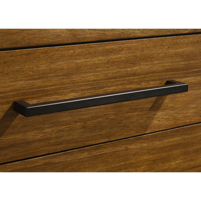 Adderley 5-drawer Bedroom Chest of Drawers Warm Brown