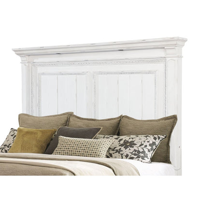 McKinney Eastern King LED Light Panel Bed Vintage White