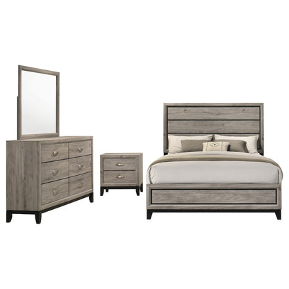 Watson Four-piece Full Bedroom Set Light Taupe