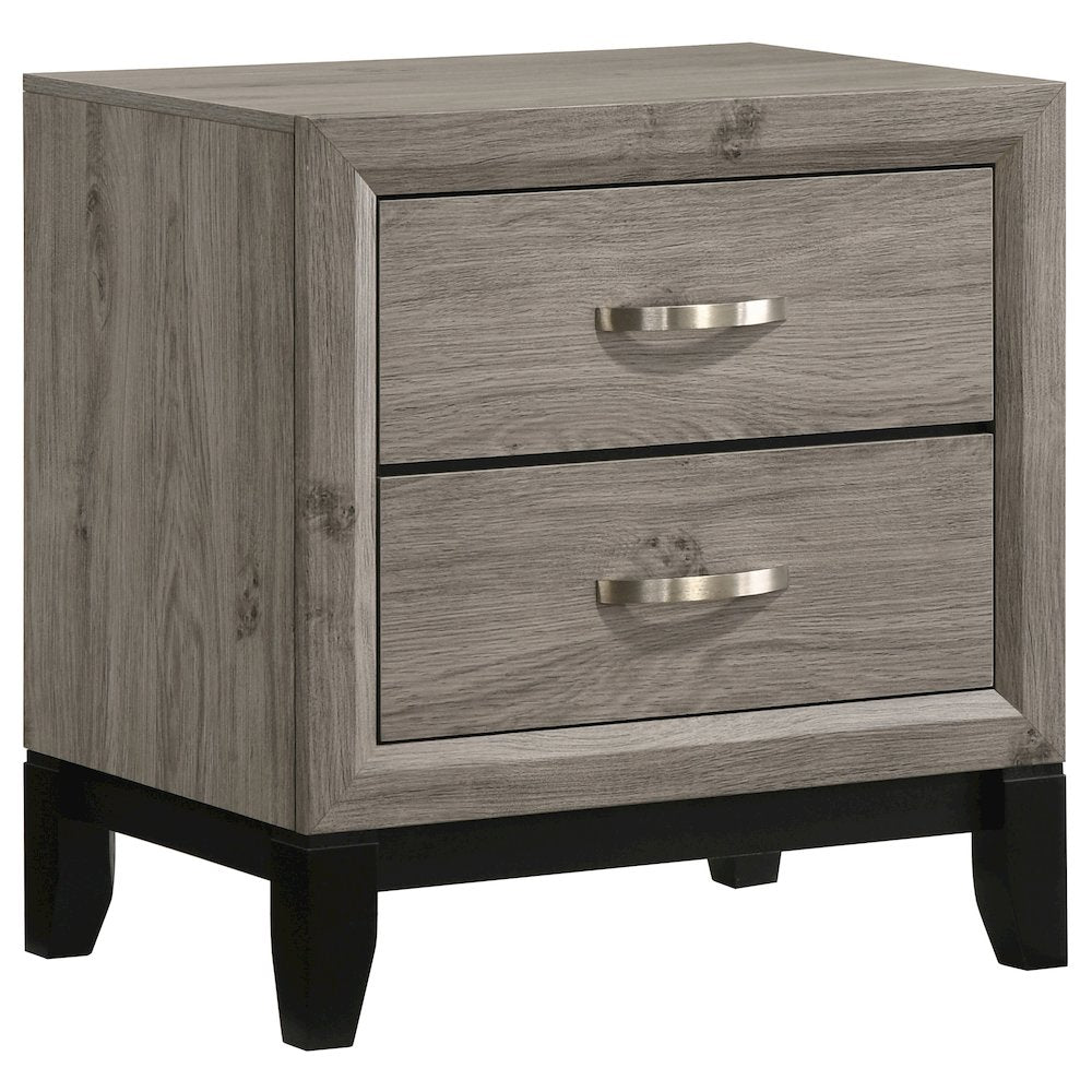 Watson Five-piece Full Bedroom Set Light Taupe