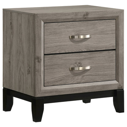 Watson Five-piece Full Bedroom Set Light Taupe