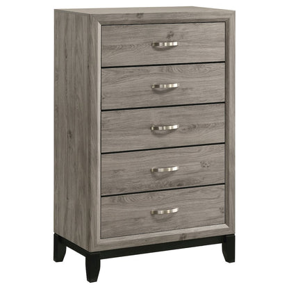 Watson Five-piece California King Bedroom Set Light Taupe