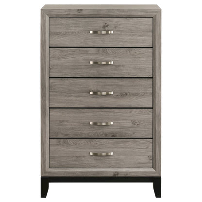 Watson 5-drawer Bedroom Chest of Drawers Light Taupe