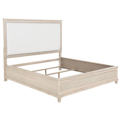 Pembroke 4-piece California King Bedroom Set Washed Oak
