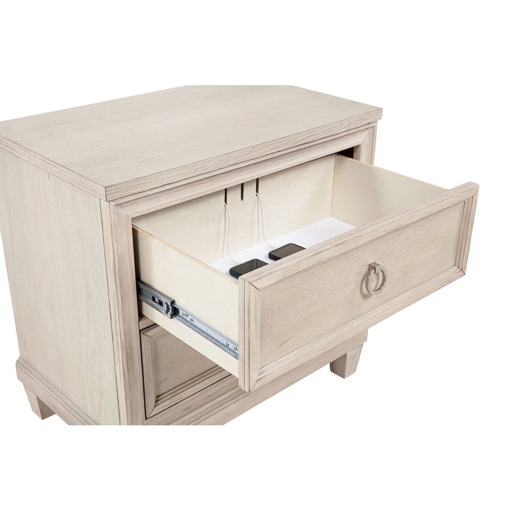 Pembroke 4-piece California King Bedroom Set Washed Oak
