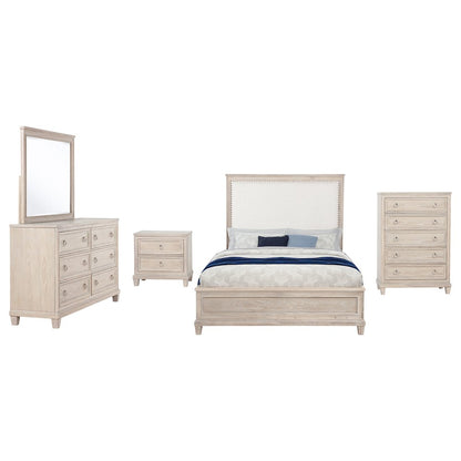 Pembroke 5-piece California King Bedroom Set Washed Oak