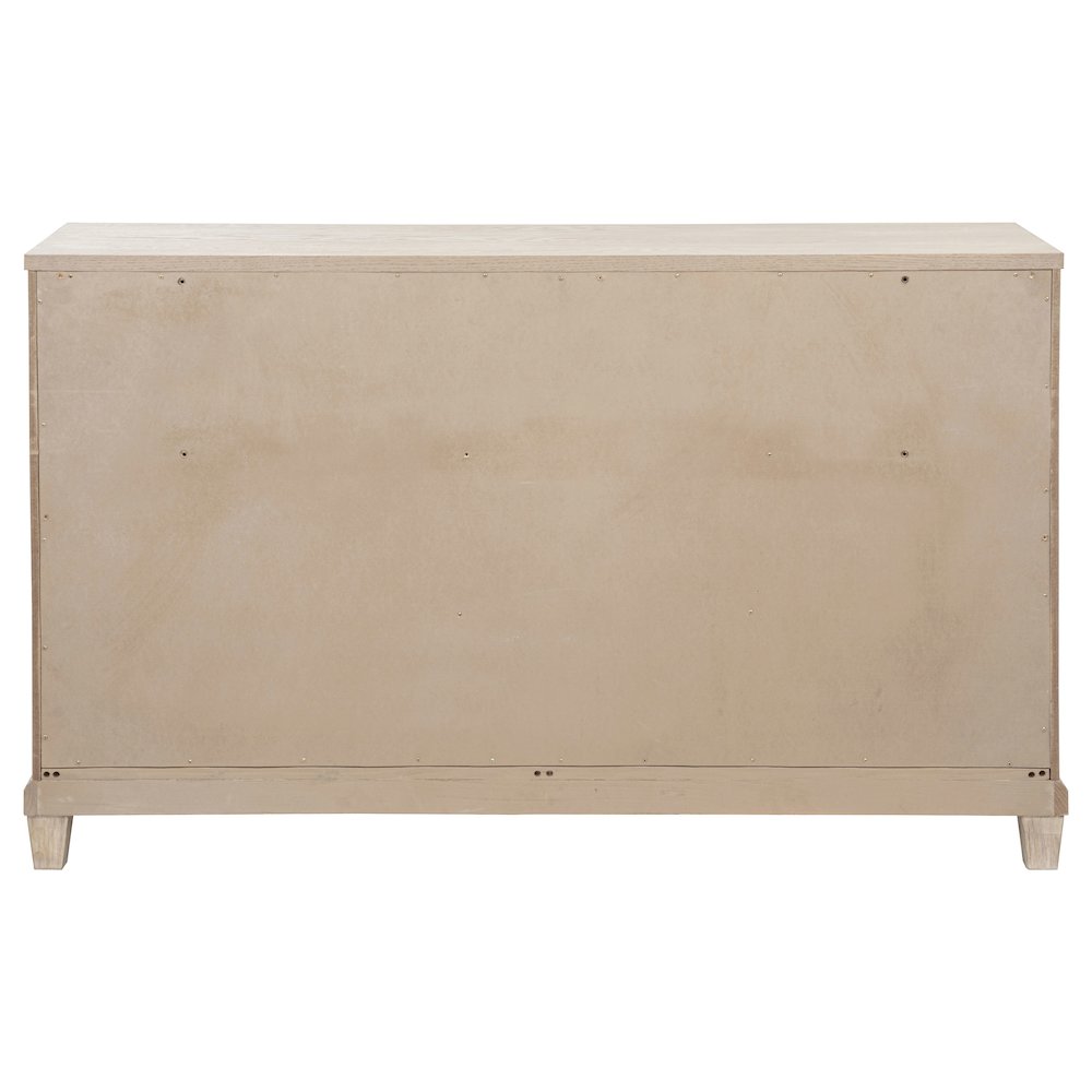 Pembroke 6-drawer Bedroom Dresser Cabinet Washed Oak